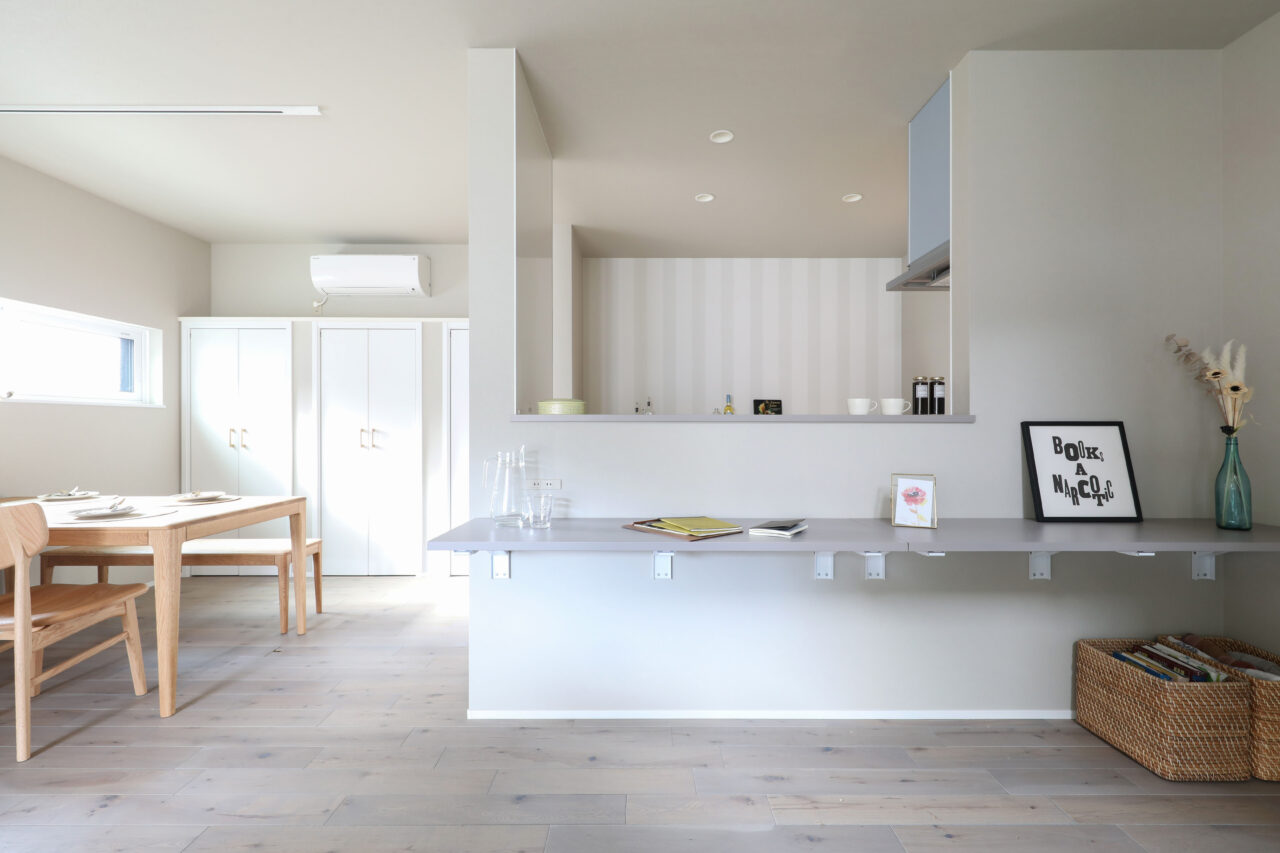 冬でもあたたかく過ごせる、理想のシンプルモダンハウスです