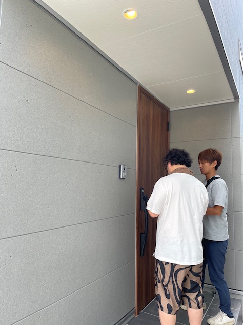 H様邸鍵お引渡し