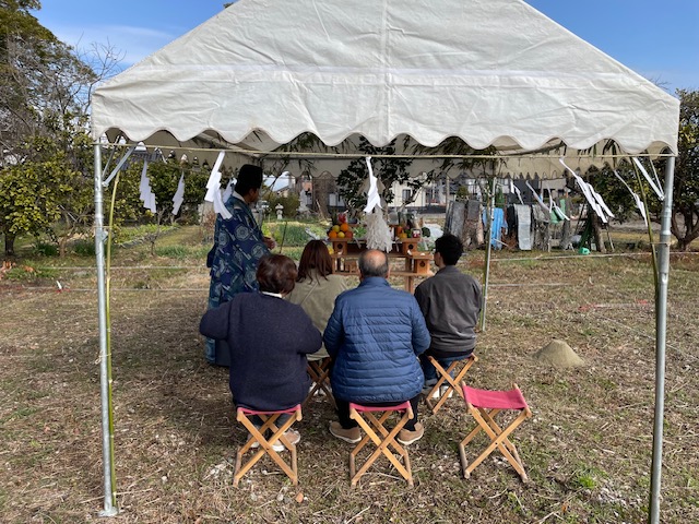 T様邸地鎮祭