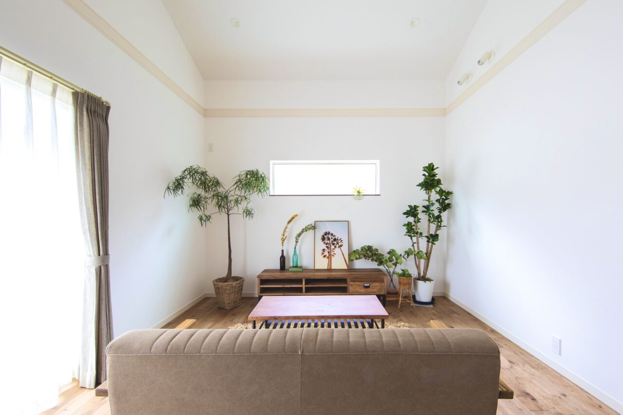 子育てを終え、ふたりの時間を楽しむバリアフリーの平屋